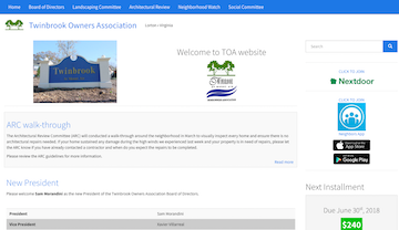 Twinbrook Owners Association